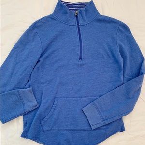 lightweight blue half zip!!!